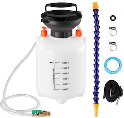 Vevor Pompă de Transfer Fluid Transmisie Capacitate 3 L Pompă Manuală de Transfer Fluid Furtun 120 Cm Rezervor Hdpe Pompă Ulei Transmisie Bandă Ptfe Sistem Manual de Umplere Ulei Auto