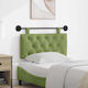 vidaXL Fabric Bed Headboard Cushion Green 90x55cm