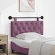 vidaXL Fabric Purple Bed Headboard Pillow 110x55cm