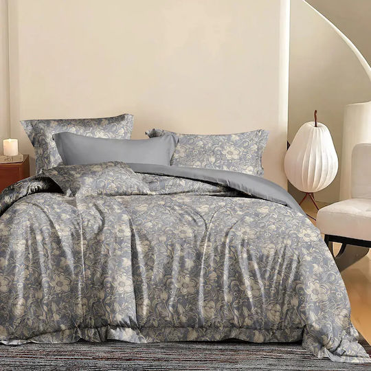 Beauty Home 12679 Grau Bettlaken Set