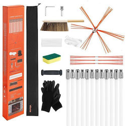 Vivatechnix Nylon Chimney Cleaning Brush with Diameter 12mm