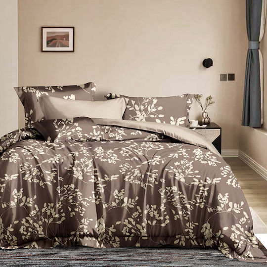 Beauty Home Сет Завивка Спалня 220x240см Memories Art 12693 Кафяв 12693ПМЮД
