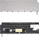 Немска Клавиатура За Лаптоп Dell Xps 16 9640 Dell 16 Premium Da16250 Nm7jt 0nm7jt Ynr78 0ynr78 M23xsc-bnfzl Sn2c11b21 De С Подсветка Бял Код 41363deblwhite