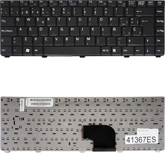 Teclado Español Para Portátil Spanish Laptop Keyboard Sony Vaio Vgn-c Vgn-c21ch Vgn-c22ch Vgn-c12ch Vgn-c11ch 1-479-963-11 147996311 147996411 147996353 6nr08017 Es Black Κωδ.41367es