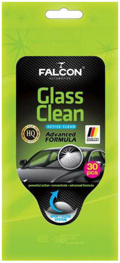 Falcon Car Window Cleaning Wipes 28pcs