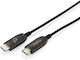 Digitus HDMI 2.1 HDMI Cable HDMI Male - HDMI Male 70m Black