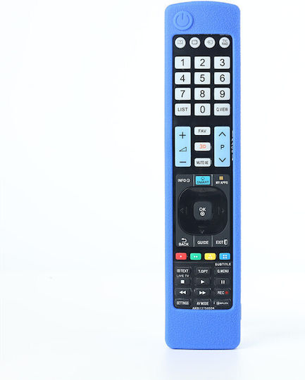 Θήκη Σιλικόνης Τηλεχειριστήριο Akb73756565 Akb74115502 Lg Μπλε