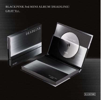 Blackpink Blackpink 3rd Mini Album Deadline Gray Ver CD Μουσικής