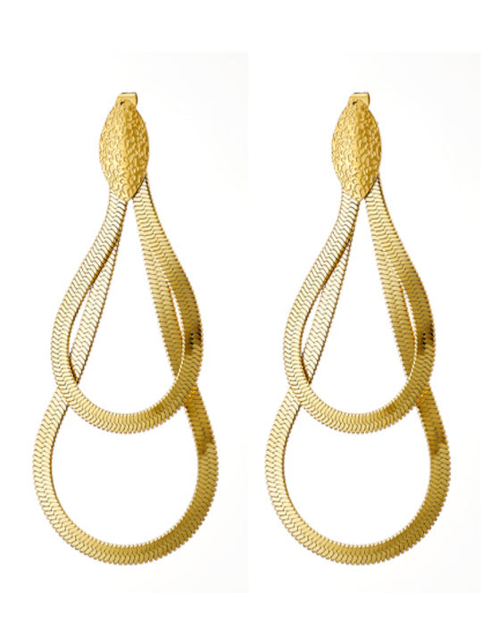 Oxette Gold Plated Steel Earrings Oxette Gold Plated Steel Earrings
