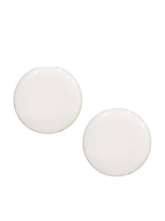 Touch Earrings Made of Steel 44 297 White