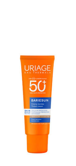 Uriage Bariesun Golden Tint Αντηλιακή Κρέμα Προσώπου SPF50+ με Χρώμα 50ml