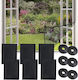 Moskitonetz Fenster mit Klebeband Dauerhaft aus Polyester Schwarze 150x130cm
