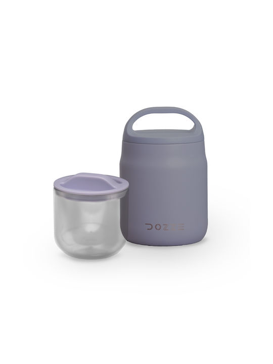 Dozze Inox Thermo Lunch Box Purple 600ml