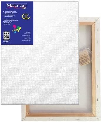 Metron Leinwände Segeltuch Einfach Baumwolle 35x50cm 068511