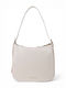 Damentasche Schulter Beige