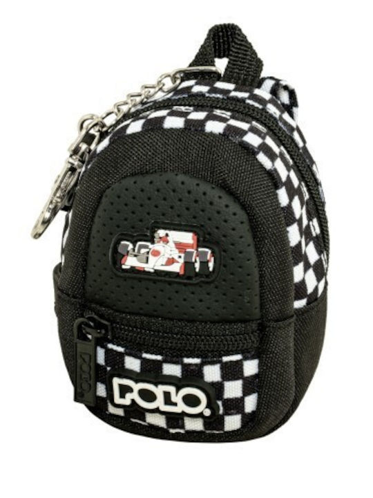 Polo Clip & Zip Мини Ключодържател-Портфейл Черно Сиво 9-27-006-8471 Polo Clip & Zip Мини Ключодържател-Портфейл Черно Сиво 9-27-006-8471