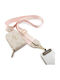 Guess Neck Cord Wallet Fabric Pink