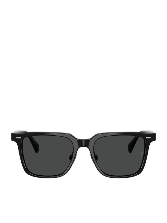 Oliver Peoples Унисекс Слънчеви Очила с Черна Пластмасова Рамка