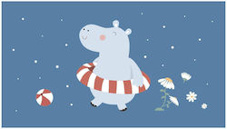 Hippos Monnëka Kinder-Strandtuch 160x90cm Hippos Monnëka Kinder-Strandtuch 160x90cm