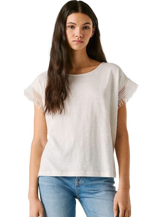 Pepe Jeans Women's Blouse White