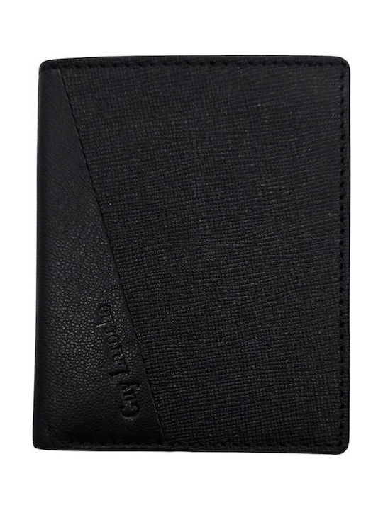 Leather Men's Wallet with RFID Black