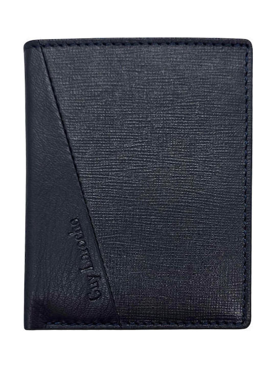 Guy Laroche Leather Men's Wallet with RFID Blue