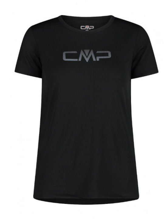 CMP Γυναικείο Αθλητικό T-shirt Fast Drying Black
