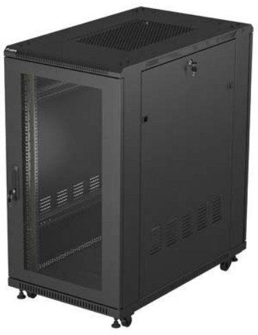 Lanberg Dulap Rack Cu Picioare 19U Negru FF01-6022-23B