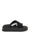 Γυναικεία Σανδάλια Flatforms Μαύρα