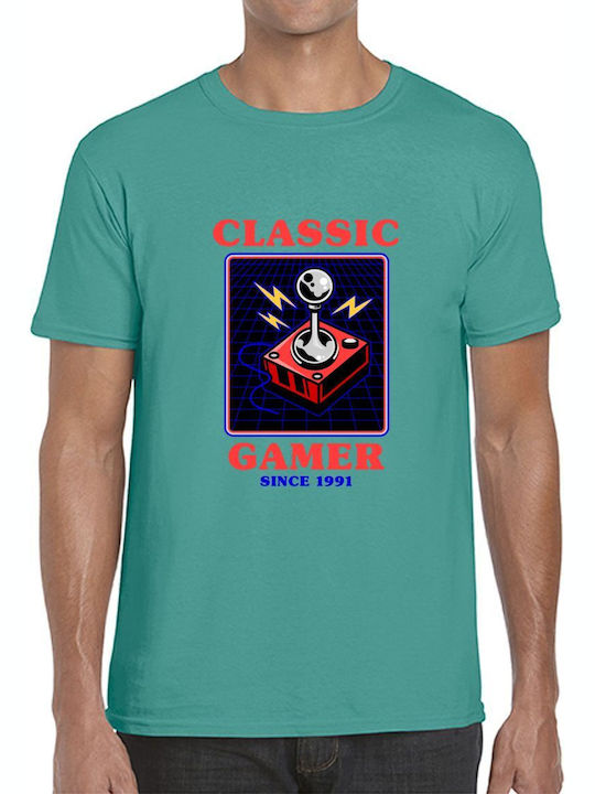 T-shirt Classic Gamer Since 1991 Pop Culture Ja...