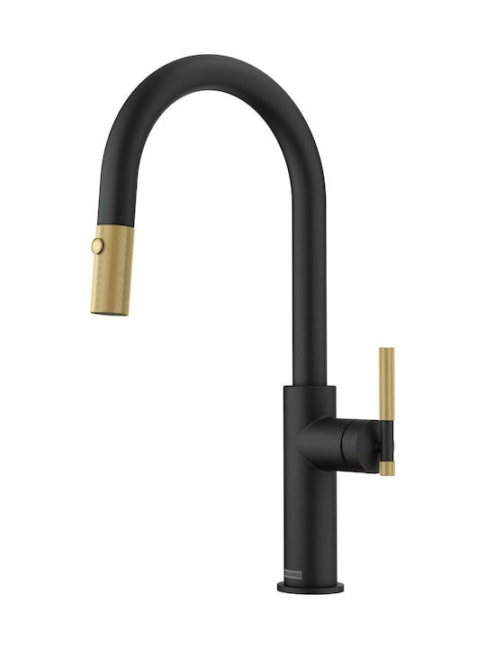 Franke Maris Kitchen Faucet Counter Black