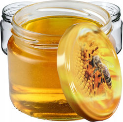 Kadax Βαζάκι Γυάλινο με Καπάκι 330ml (10τμχ)