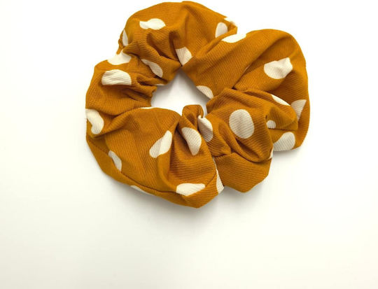 Haargummi Scrunchy Poua Mit großem Größe Senf