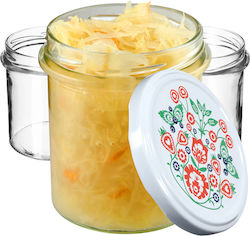 Kadax Буркан Стъклен с Капак 350ml (10 бр)