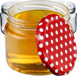 Kadax Βαζάκι Γυάλινο με Καπάκι 330ml (10τμχ)