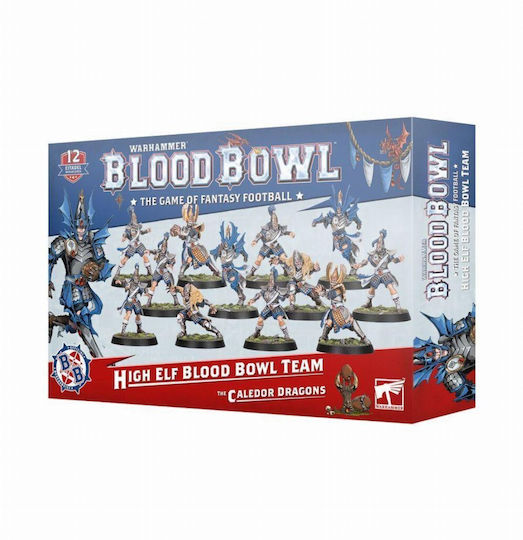 Warhammer Blood Bowl Echipa High Elf Caledor Dragons