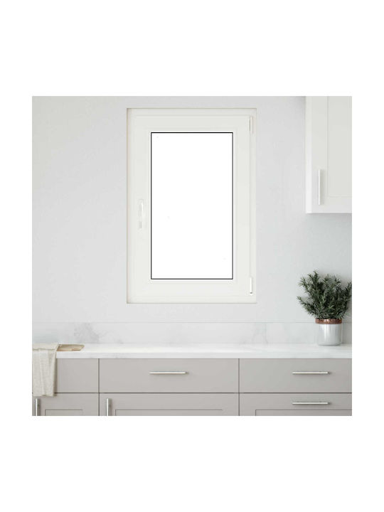 vidaXL Ανοιγόμενο Παράθυρο PVC Π60xΥ90cm