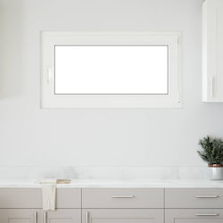 vidaXL Aufklappbares PVC Fenster Risor P110xH70cm