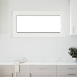 vidaXL Fereastra Deschidere PVC Risor Lățime120xÎnălțime60cm vidaXL Fereastra Deschidere PVC Risor Lățime120xÎnălțime60cm