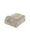 Aglika Furry Single Blanket 150x200cm Beige