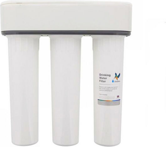 Doulton Hip Trio Устройство За Филтриране На Вода Тройно Под Мивката С Чешма И Резервен Филтър 5-A012