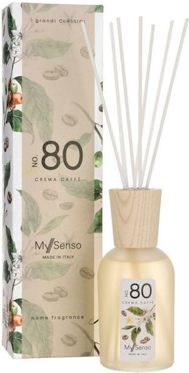 Αρωματικό Χώρου Diffuser 240ml Mysenso No80 Crema Caffe