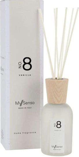 Αρωματικό Χώρου Diffuser 240ml Mysenso No8 Vanilla