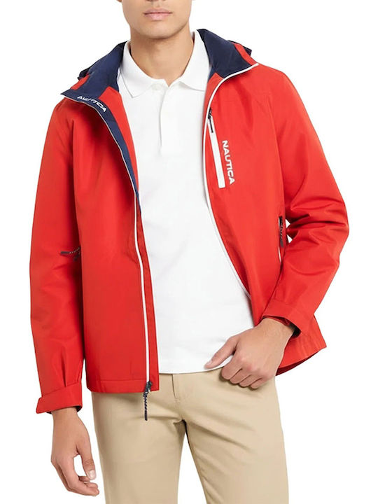 Nautica Nautica Herren Jacken Rot