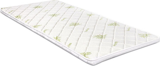 Ted Bed Ανώστρωμα Υπέρδιπλο Memory Foam Eμποτισμένο με Αλόη 160x200εκ.