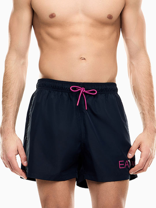 Emporio Armani Costum De Baie Bărbat Pantaloni Scurți Darkblue
