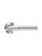 Intesa Middle Door Lever With Silver Rosette