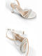 Leather Heels White