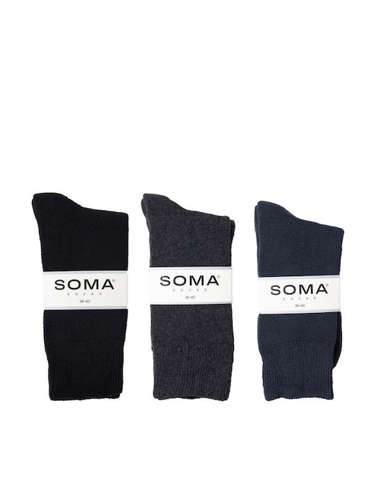 Soma Socks Casual Șosete Pentru Femei Multicolore 3Pack