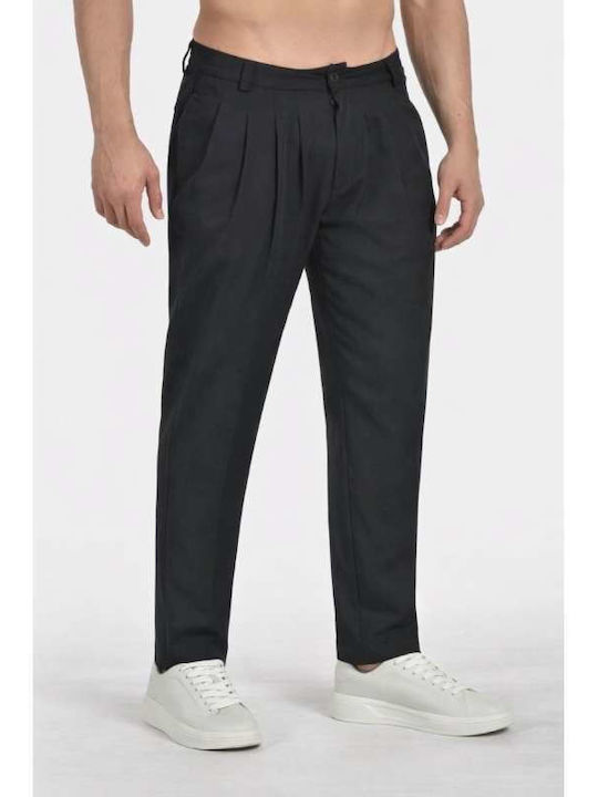 Mon'c Mon'c Faltenhose Schwarz